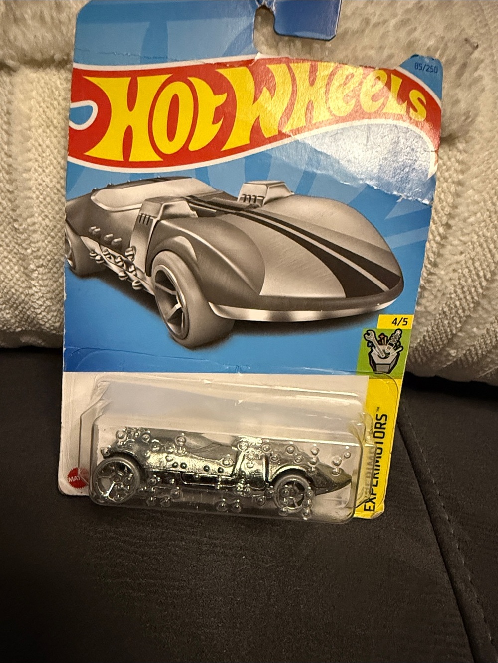 Hot Wheels Silver Die-Cast Collectible Car for Kids